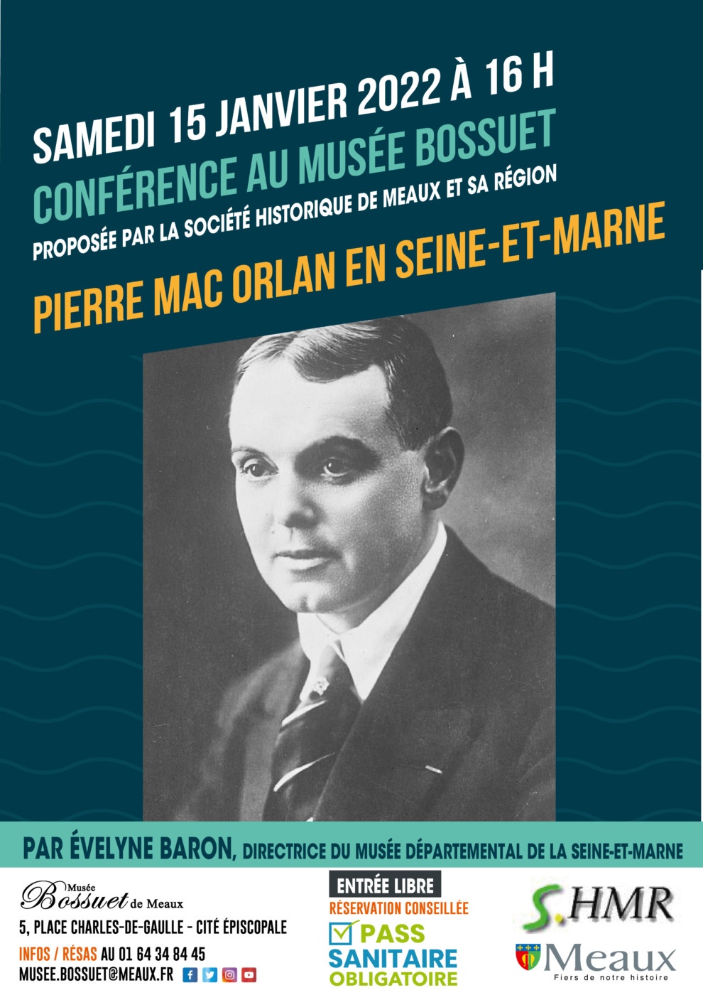 Conférence Pierre Mac Orlan en Seine-et-Marne